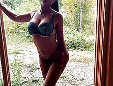 Cheating Wife Brings Her Pound Man To A Cabin In The Forest