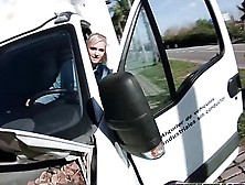 Blonde Rossella Gets Fuck In Her Truck