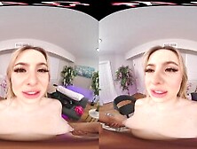 Aria Banks Shakes Her Phat Vr Ass,  Then Bounces On Your Lap In Vr