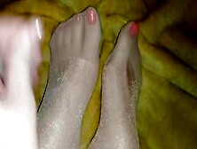 Super Sexy Feet In Sheer Nylons