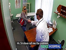 Fakehospital Dizzy Teenage Blondie Takes A Cum Inside From Doctor