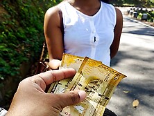 පාරේදී සෙට් වෙලා සල්ලි වලට ගහපු කෑල්ල Sri Lankan Garment Bitch Sex For Money Go Back Home