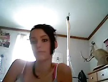 Adorable Young Masturbates Snatch On Cam