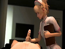 Nurse Luna Handjob