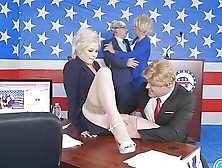 Funny Presidential Debate Ends Up With A Public Place Sex