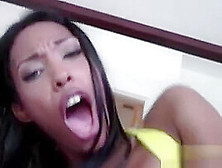 Athletic Ebony Teen Sucks And Fucks Boyfriend