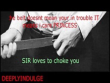 Choking You And Licking On Your Tight Wet Pulsating Holes (Audio Roleplay) Licking Your Rear-End And Puss