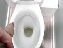 Fat Pee Compilation In Wc And A Whiskey Glass!
