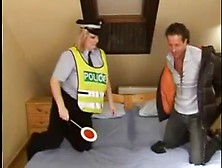 Sexy Blonde Bbw Officer Fucks Perpetrator
