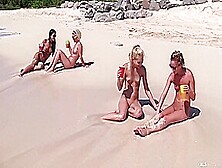 Skinny Naked Girls On The Beach - Blue Angel,  Shalina Devine And Bibi Noel