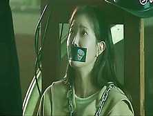 Korean Woman Tape Gagged