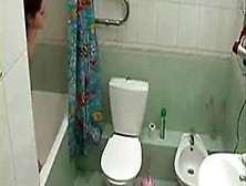 My Chubby Gf In Bathroom Spied With Hidden Cam