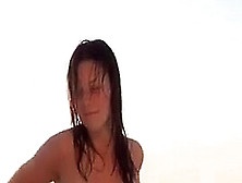 Hot Nasty Horny Brunette Babe Gets Wet