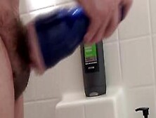 Fleshlight In The Shower(Got A Bit Foggy At The End)