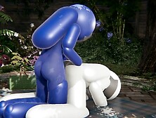 (Hentai) Futa Blue Gets Pounded By Milky In Among Us