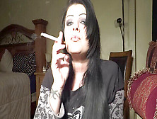 Smoking Mature,  Goth Smoking,  Goths