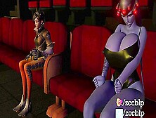 Widow And Tracer At Cinema
