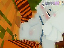 Allie X Iron Golem (18 Yo+ Minecraft Animation) Slipperyt