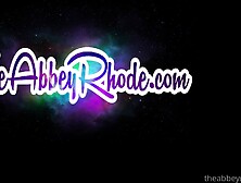 Abbey Rhode Goes Wild On Webcam In The Year 2381
