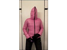 Duvdoll With Vibrator In Pink Duvetica Down Jacket