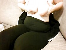 Pov Lactating And Rubbing Pregnant Belly (Milk For Daddy)