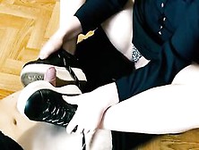 Cunt With Mouth Inside Sneakers Makes A Feet Bdsm