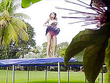Ivy Rose Enjoying An Outdoor Sex With Her Pervert Neighbor