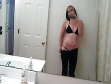 First Selfie From My New Gf.  Epic Body,  Don't You Think,  Guys?