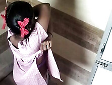 Tamil Girl Dress Changing In Front Of Camera