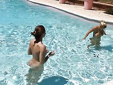 Babes Dani Daniels And Cherie Deville Go For A Swim