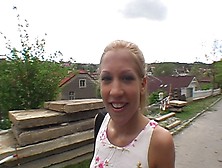 Blonde Czech Fresh Out Of School Gets Fucked