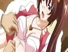 Anime Girl Enjoying Breasts Massage