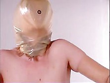 Sexy Blond Playgirl Can't Live Without Rubber Servitude