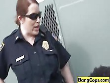 Slutty Cop Joslyn Takes Black Schlong Outdoors
