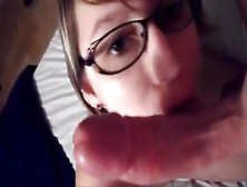 Compilation Of A French Babe Sucking Cock And Eating Cum