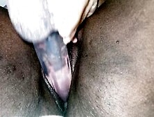 African Bbw Pleases Her Twat With 11. Five Inch Sex Toy