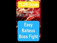 Easy Balteus Boss Fight - Tldr Guide - Armored Core 6 (Vi)