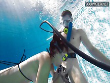 Sexy Underwater Blowjob And Hand Job By Polina Rucheyok