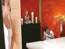 Massage Rooms Young Workman Is Seduced By Cock Hungry Alexis Crystal