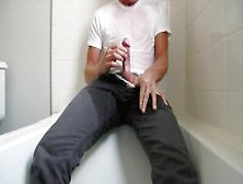 Pissing Grey Pants,  White Briefs,  And Piss Drinking Lapetus