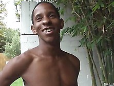 Young Black Nudist College Surfer With A Massive 10 Inch Cock