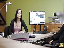 Girl Fucked On The Office Desk