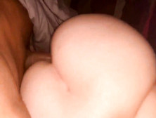 Multiracial Shagging Huge Bootie Plumper From Side