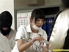 Japanese Nurses Screwed While Working