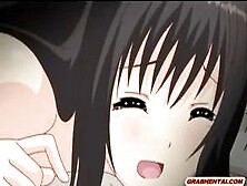 Anime Dildoed Ass And Wetpussy Fucked Until Creampie
