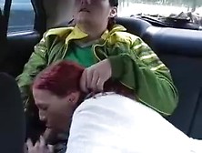 Curly Redhead Bitch Outdoor Anal