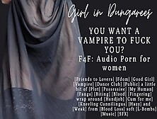 F4F | Asmr Audio Porn For Women | You Want A Vampire Gf? | Fucking You In The Vamp Club