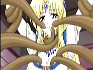 Blonde Hentai Princess Fucked By Tentacles