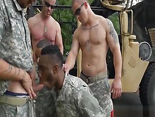 Black Buff Army Man Tied Up Jacking Off Hot Naked Gay Sexy Fuck Boy After