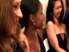 Horny Amateur Women Slurp On Cock At Party